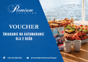 Voucher na Śniadanie na katamaranie dla 2 osób