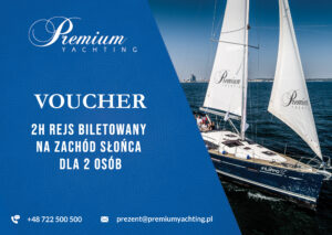 Voucher na 2h rejs biletowany na zachód słońca dla 2 osób