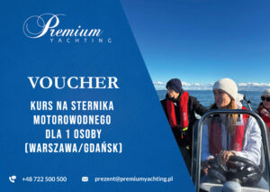 Voucher na kurs na sternika motorowodnego dla 1 osoby (Warszawa/Gdańsk)